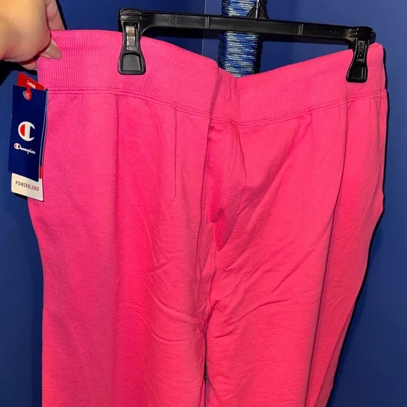 Champion- NWT Pink Jogger Sweatpants with Logo Size 2X - Picture 14 of 17